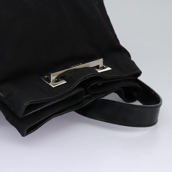 GUCCI Shoulder Bag Canvas Black - Picture 6 of 14